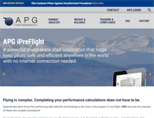 Tablet Screenshot of flyapg.com